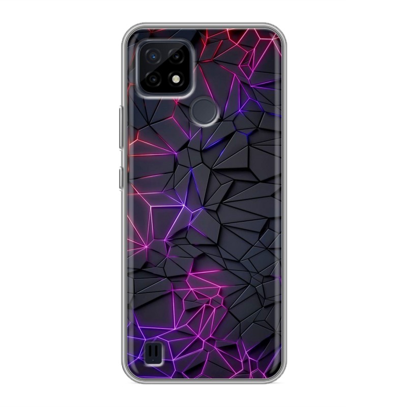 

Чехол для Realme C21 с рисунком и защитой камеры, 78346