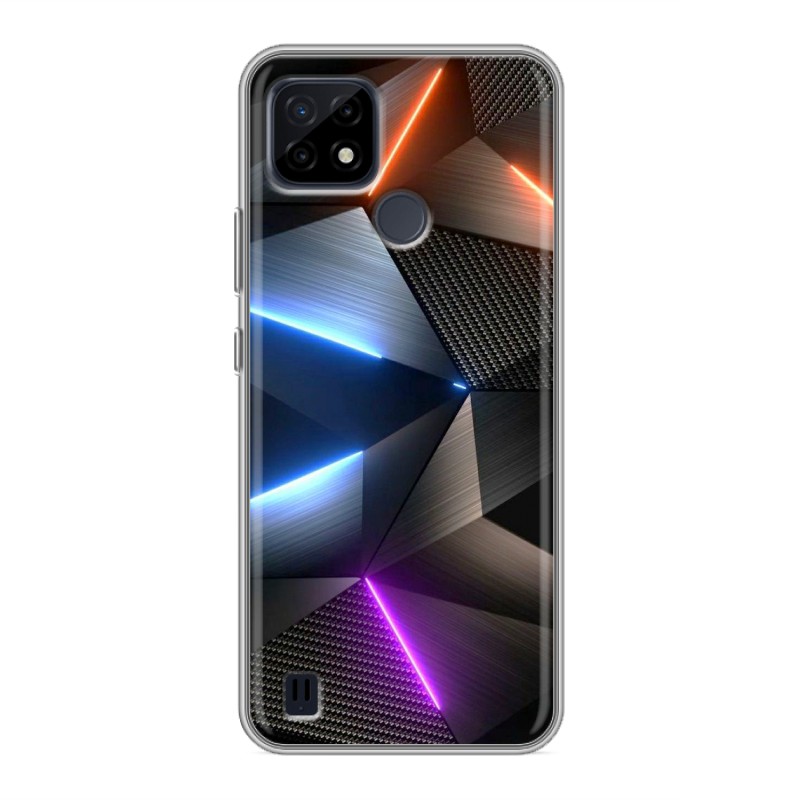 

Чехол для Realme C21 с рисунком и защитой камеры, 78346