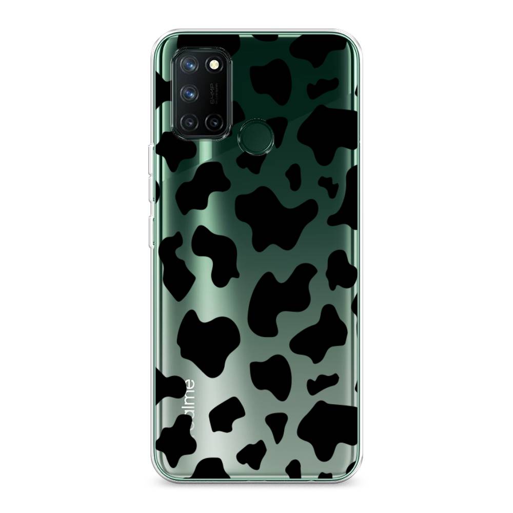 

Чехол Awog на Realme 7i "Пятна коровы черные", Разноцветный, 253950-2