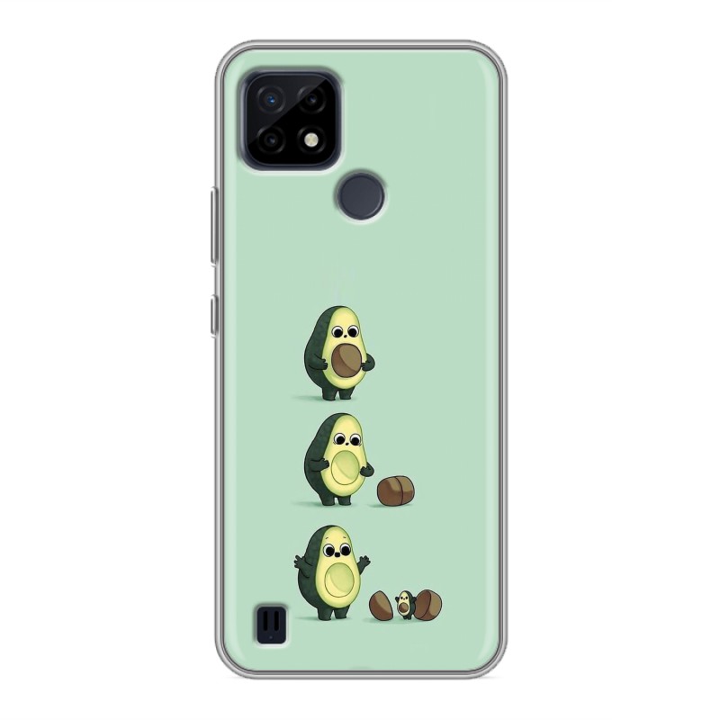

Чехол для Realme C21 с рисунком и защитой камеры, 78346