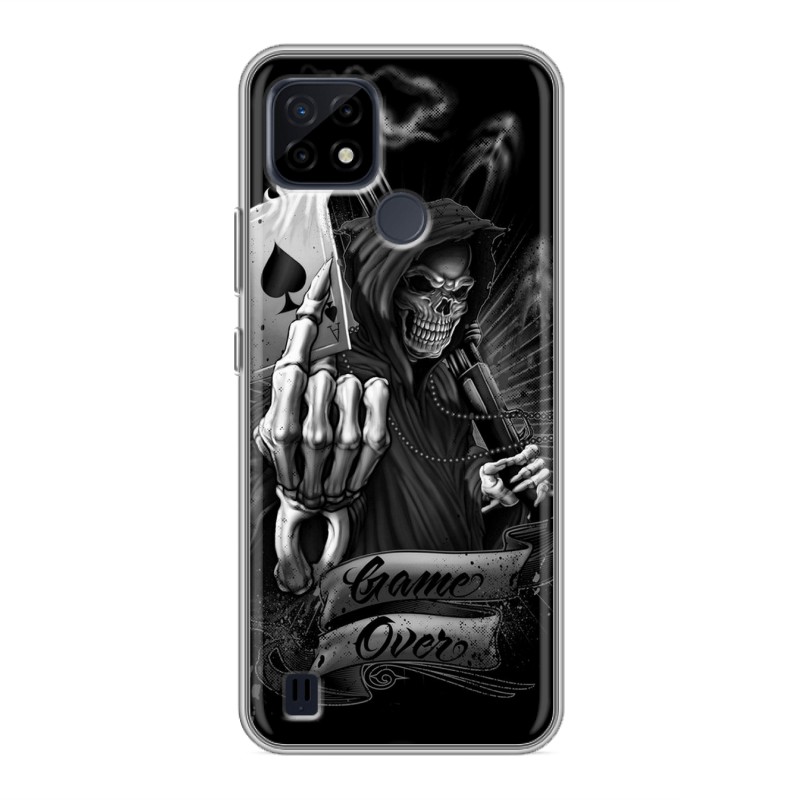 

Чехол для Realme C21 с рисунком и защитой камеры, 78346