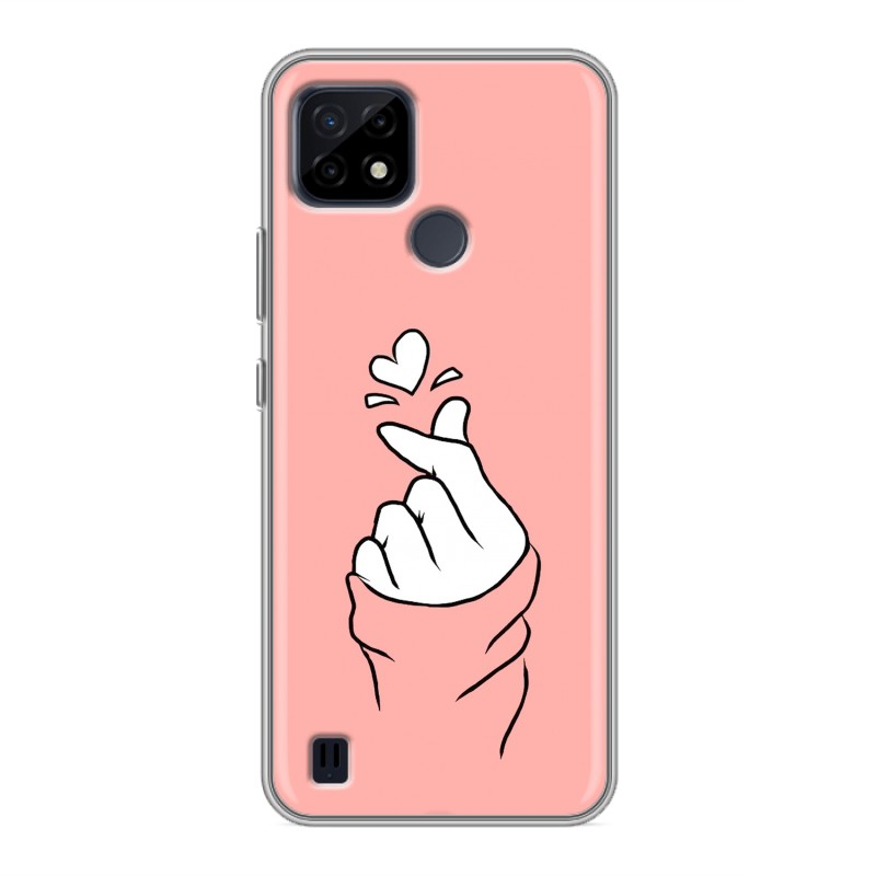

Чехол для Realme C21 с рисунком и защитой камеры, 78346