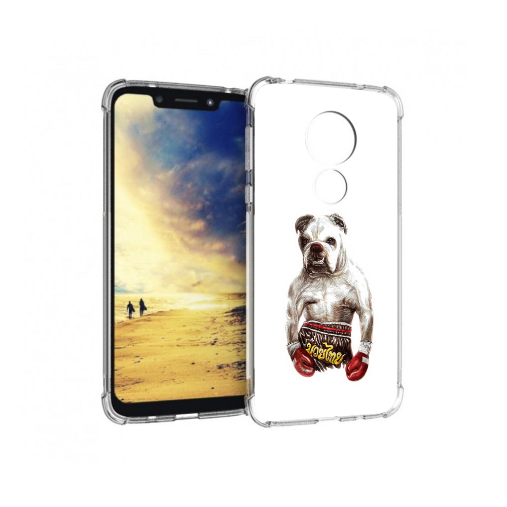 

Чехол MyPads Tocco для Motorola G7 Power боксер (PT227059.362.243), Прозрачный, Tocco