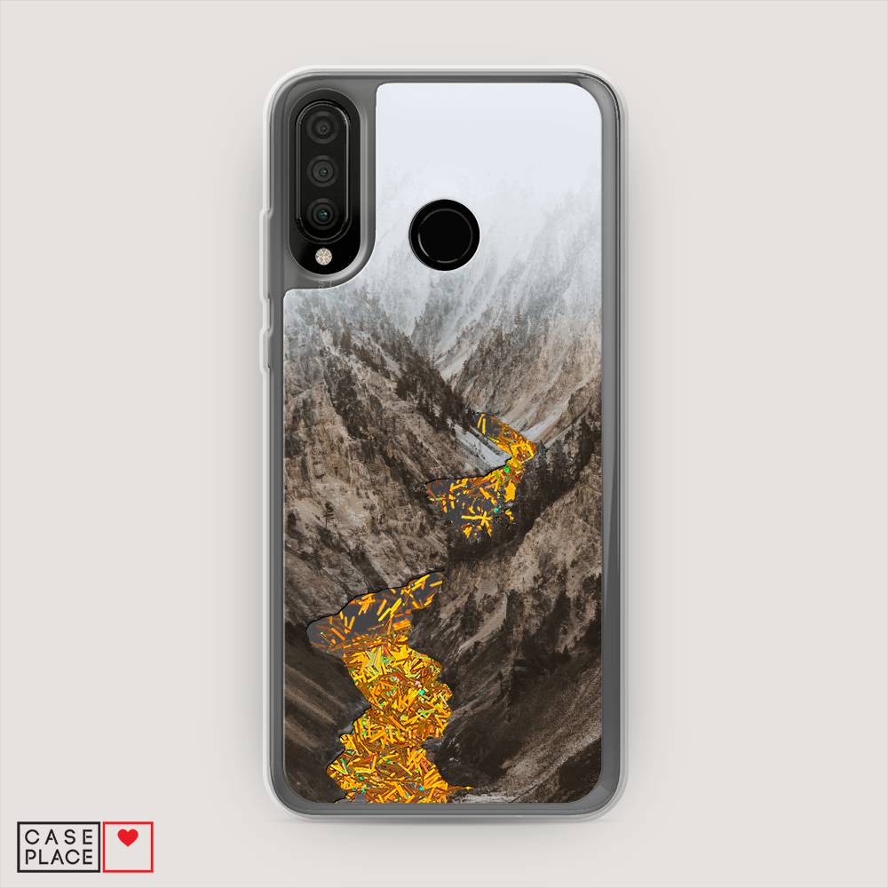 

Чехол Awog на Honor 20S "Горная река", Коричневый, 610790-1