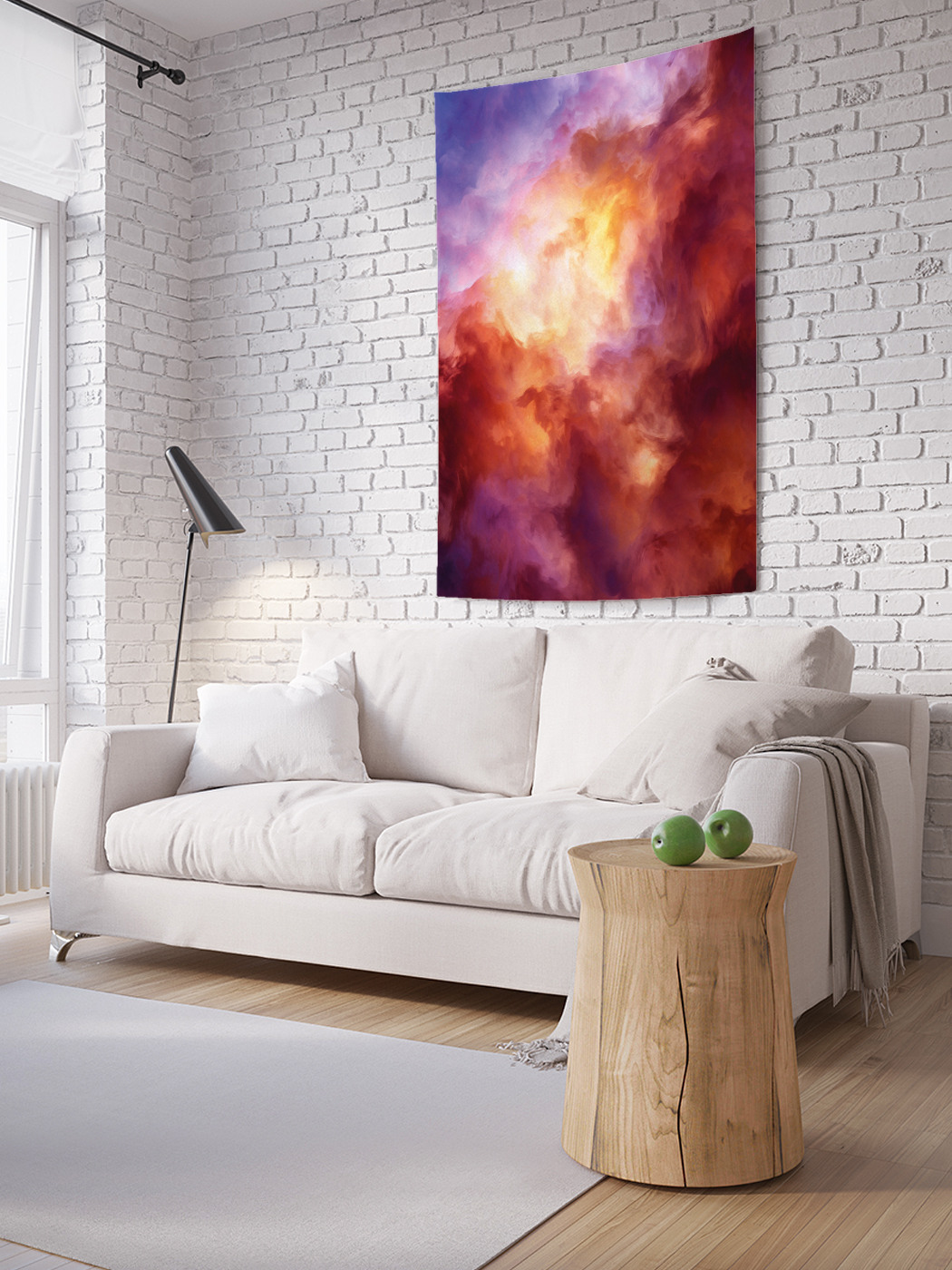 

Вертикальное фотопанно на стену JoyArty Предзакатные облака 150x200 см, Предзакатные облака