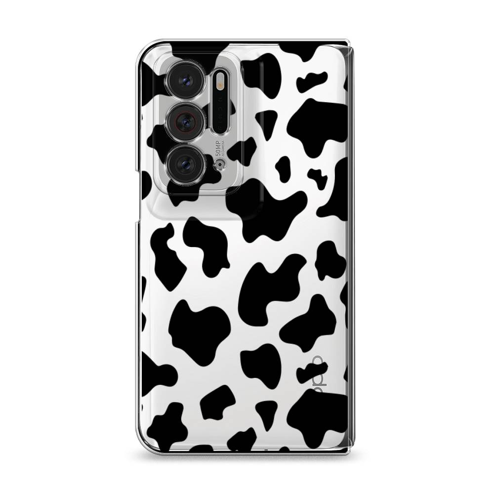 

Чехол Awog на Oppo Find N "Пятна коровы черные", Разноцветный, 259650-2