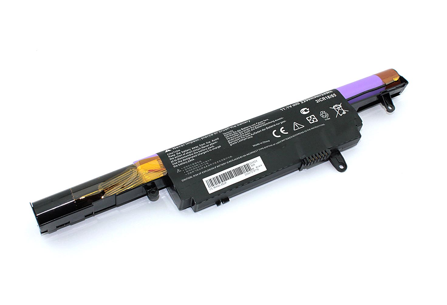 

Аккумулятор для ноутбука DNS Clevo W940 11.1V 2200mAh W940BAT-3 Black OEM