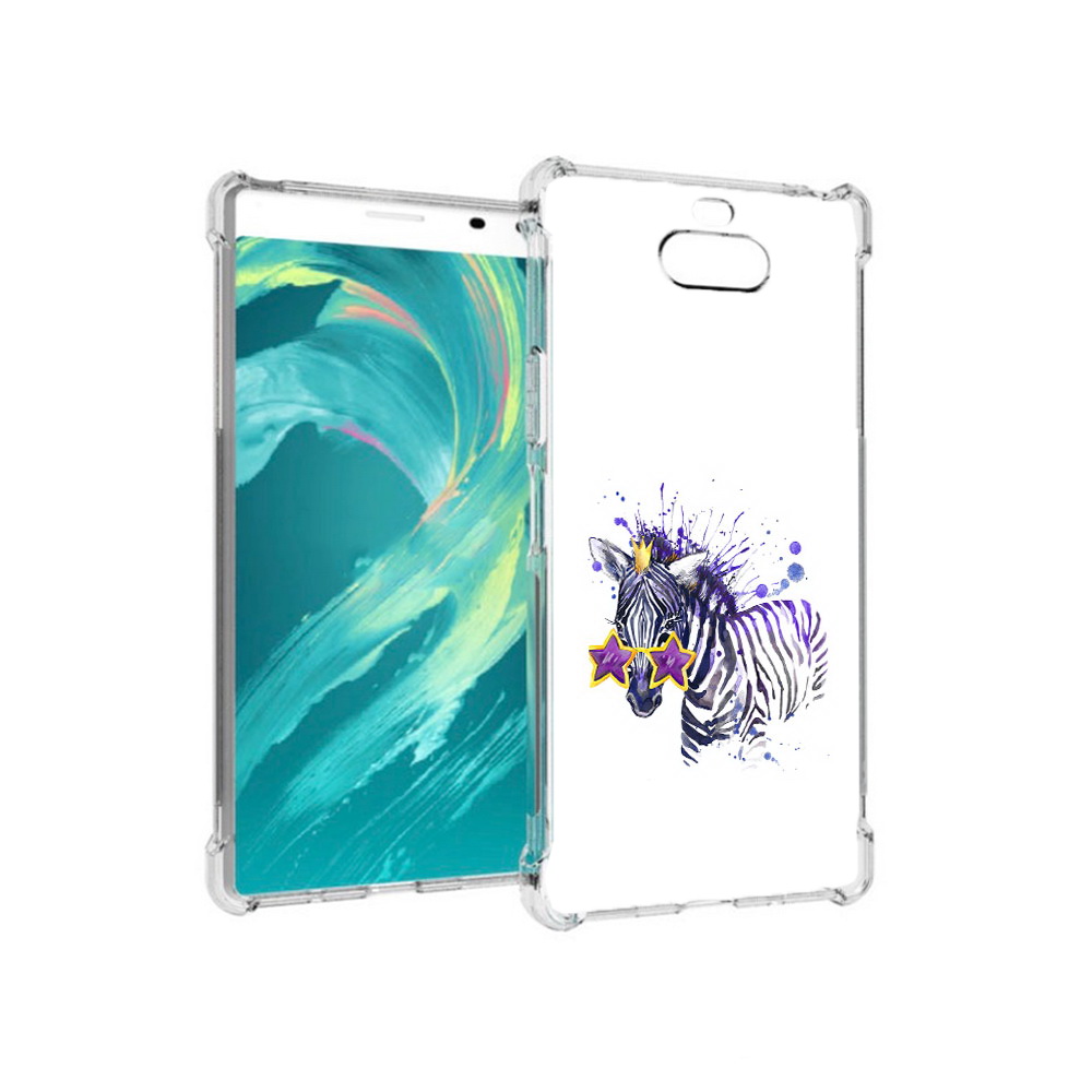 

Чехол MyPads Tocco для Sony 8 акварельная зебра (PT140835.236.215), Прозрачный, Tocco