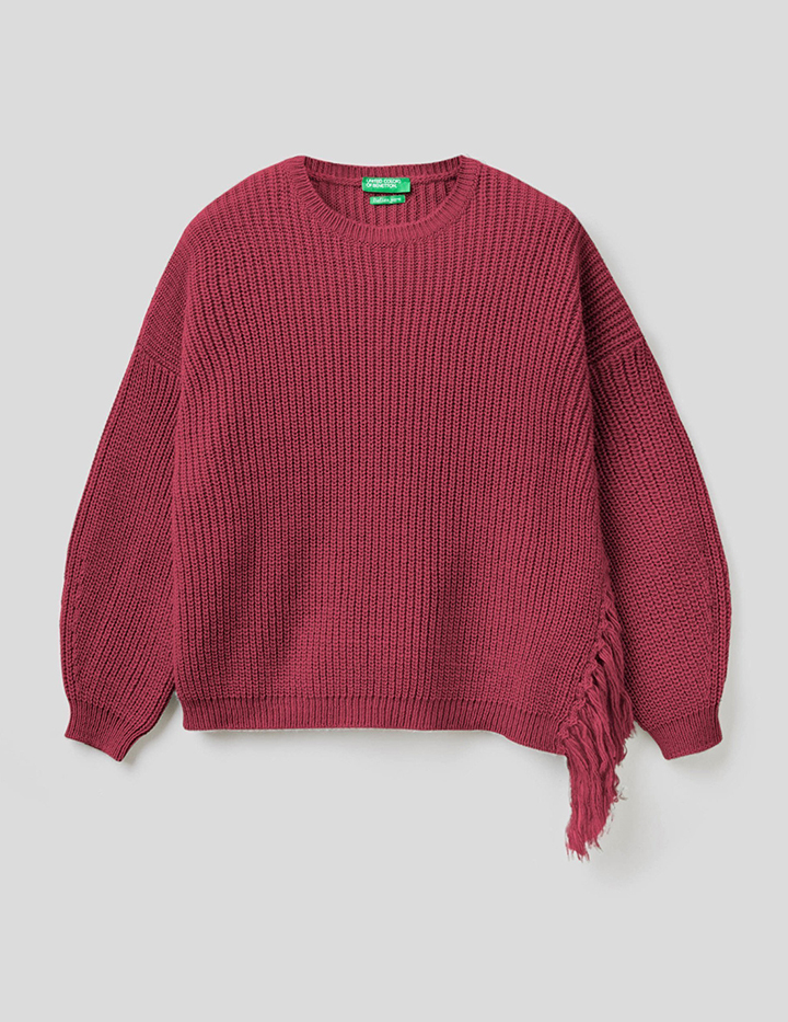

Джемпер детский Benetton 21A_1076C1125_39J_XL красный р.152, 21A_1076C1125_39J