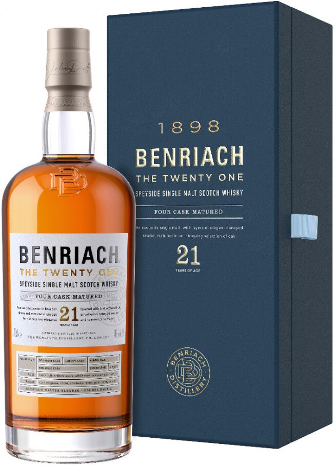 

Виски Benriach 21 YO, в подарочной упаковке, 0.7 л