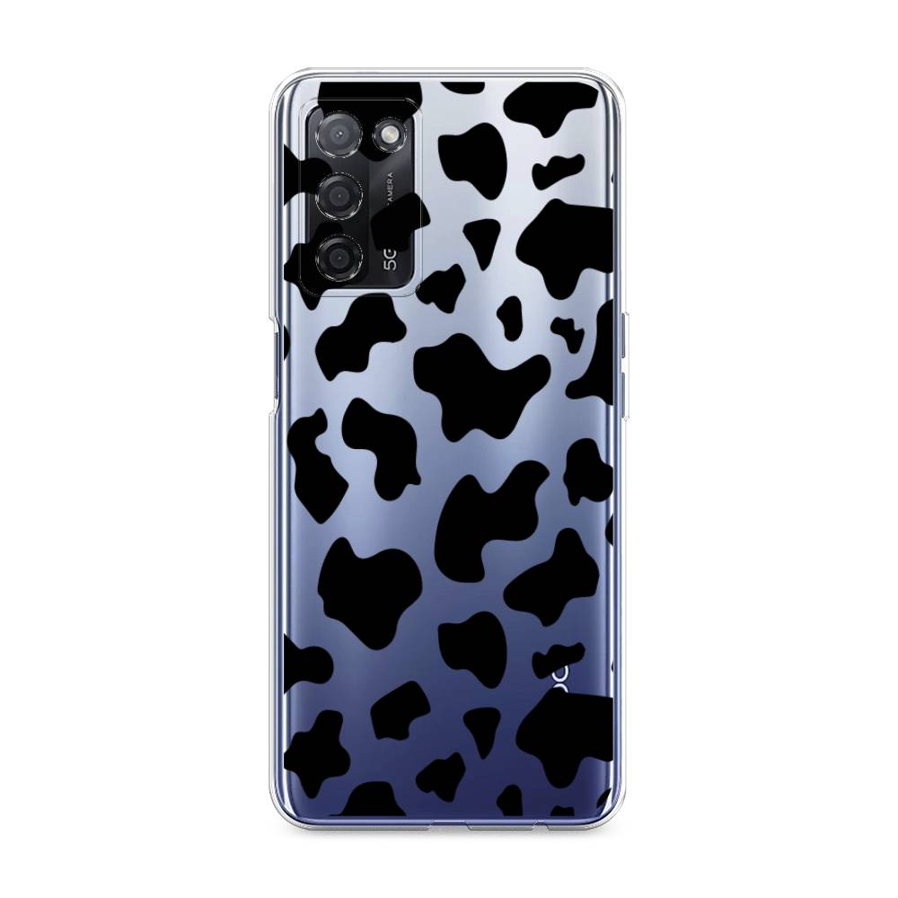 

Чехол Awog на Oppo A55 5G "Пятна коровы черные", Разноцветный, 256250-2