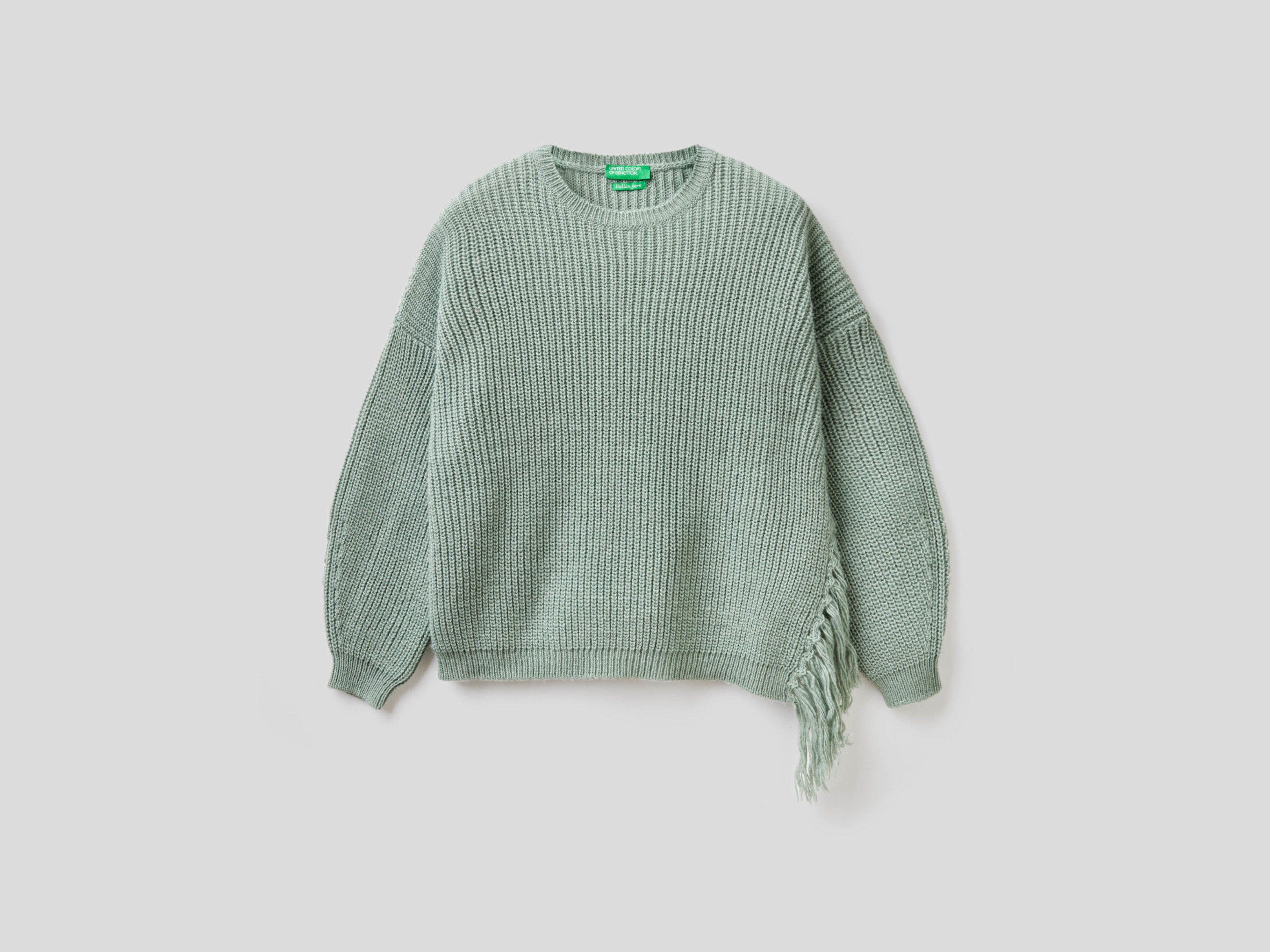 

Джемпер детский Benetton 21A_1076C1125_0D9_M зеленый р.128, 21A_1076C1125_0D9