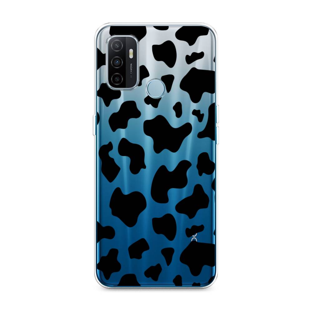 

Чехол Awog на Oppo A53 "Пятна коровы черные", Разноцветный, 254350-2