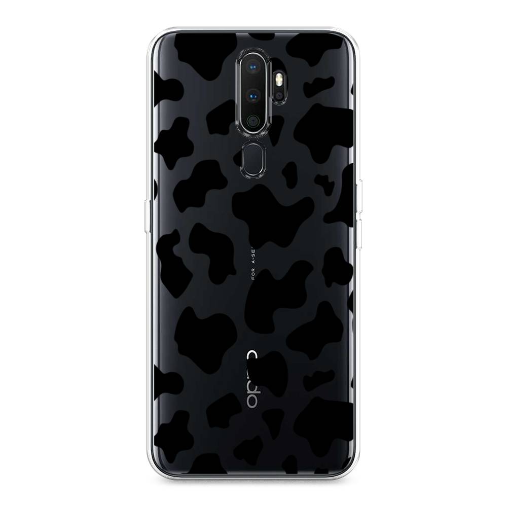 

Чехол Awog на Oppo A5/A9 2020 "Пятна коровы черные", Разноцветный, 251350-2