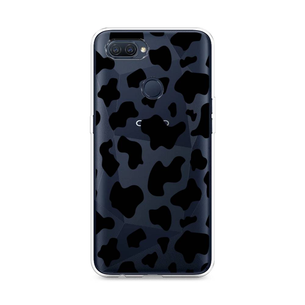 

Чехол Awog на Oppo A12 "Пятна коровы черные", Разноцветный, 253450-2