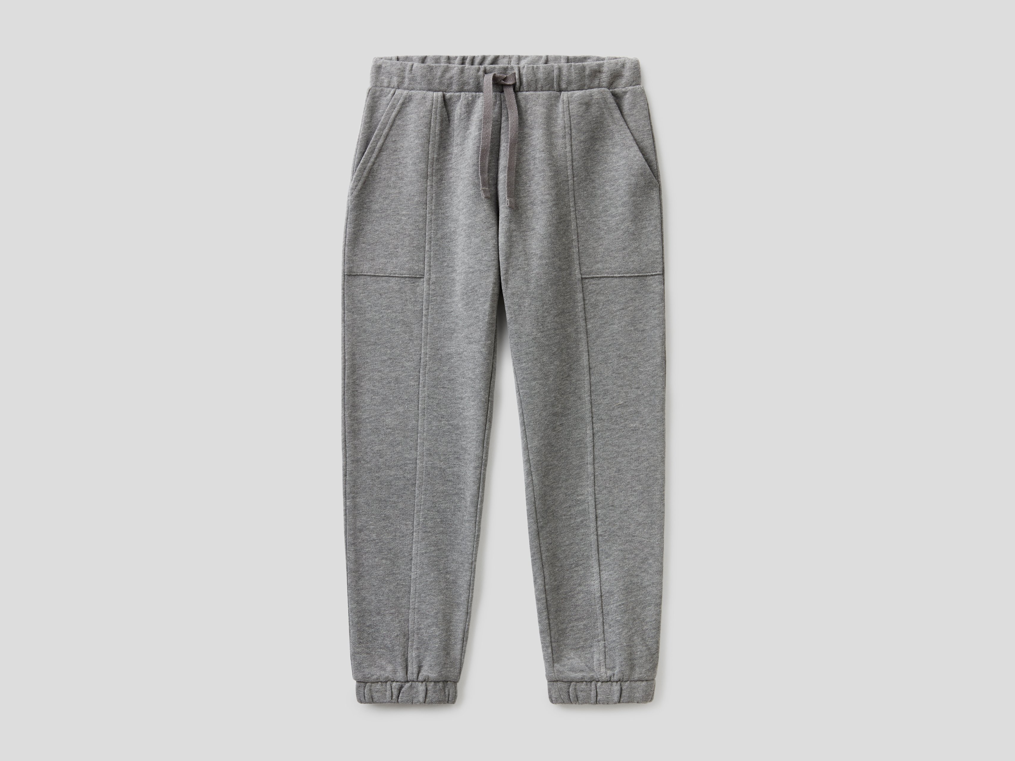 

Брюки детские Benetton 21A_3J74I0475_507_XS серый р.110, 21A_3J74I0475_507