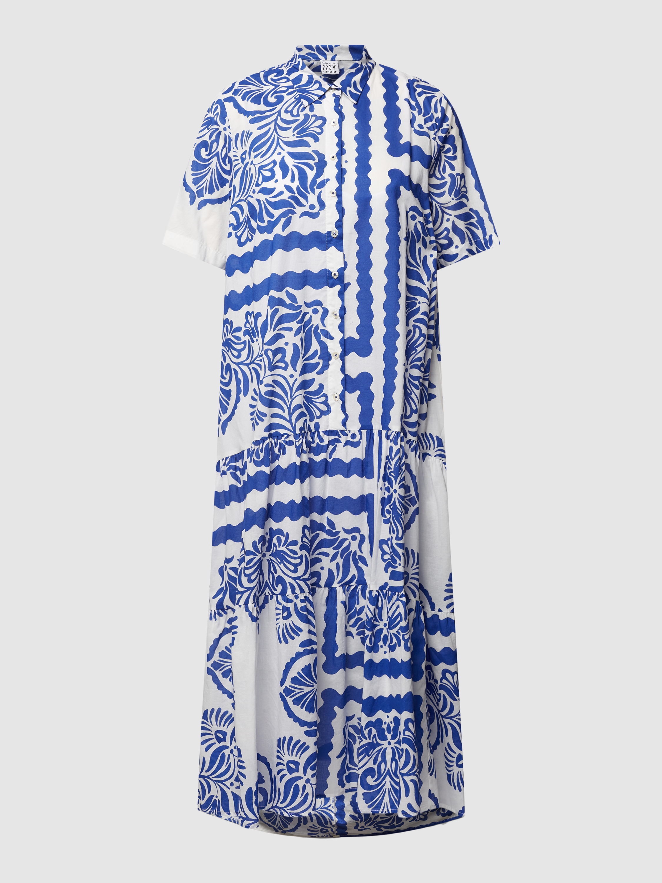 Платье женское Emily Van den Bergh 1786513 синее 36 (доставка из-за рубежа)