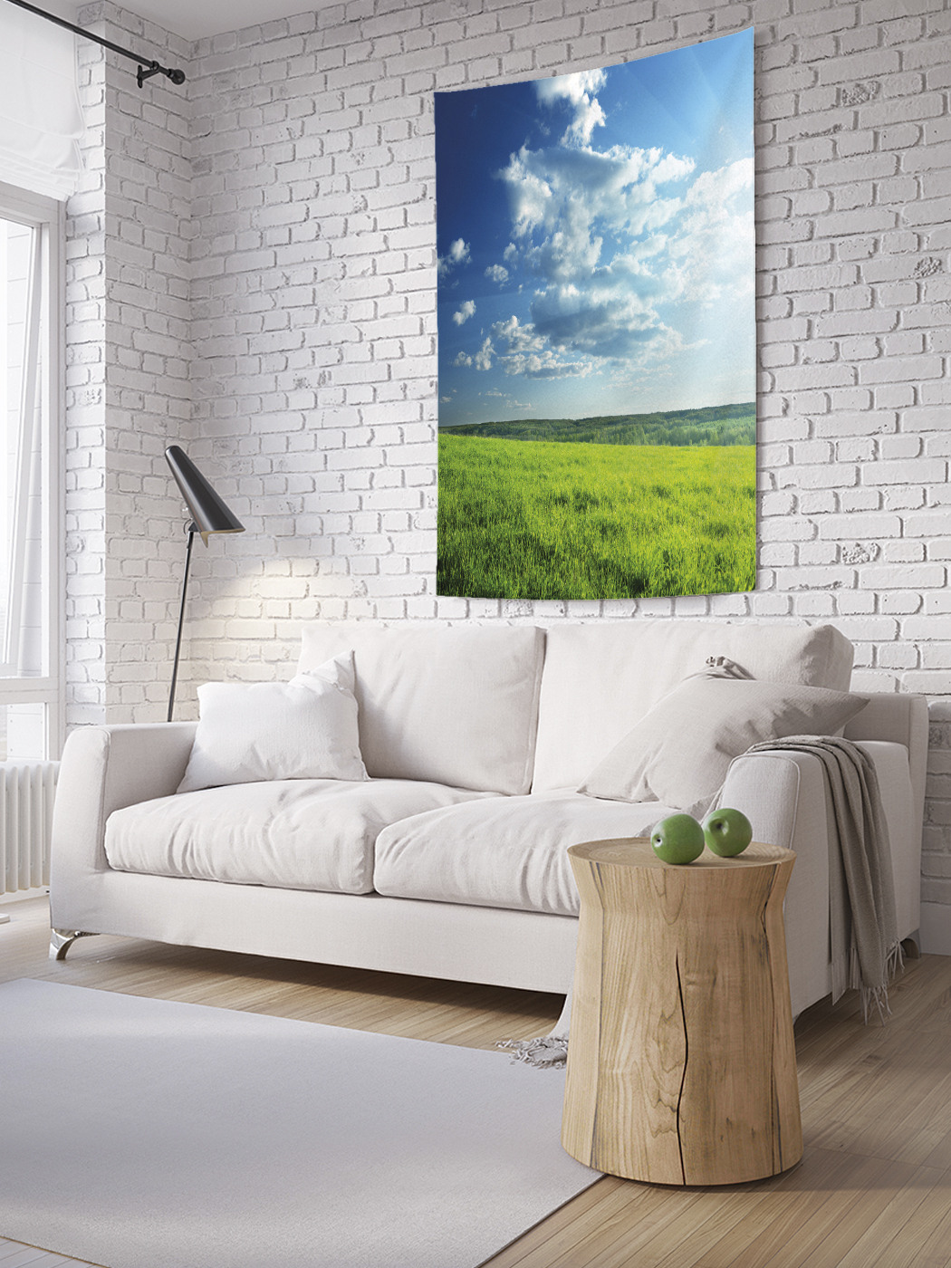 

Вертикальное фотопанно на стену JoyArty Дикие луга 150x200 см, Дикие луга