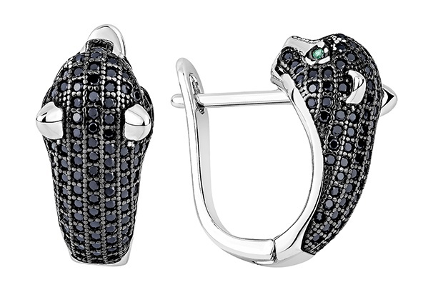 

Серьги из серебра Kari Jewelry 237606, фианит, 237606