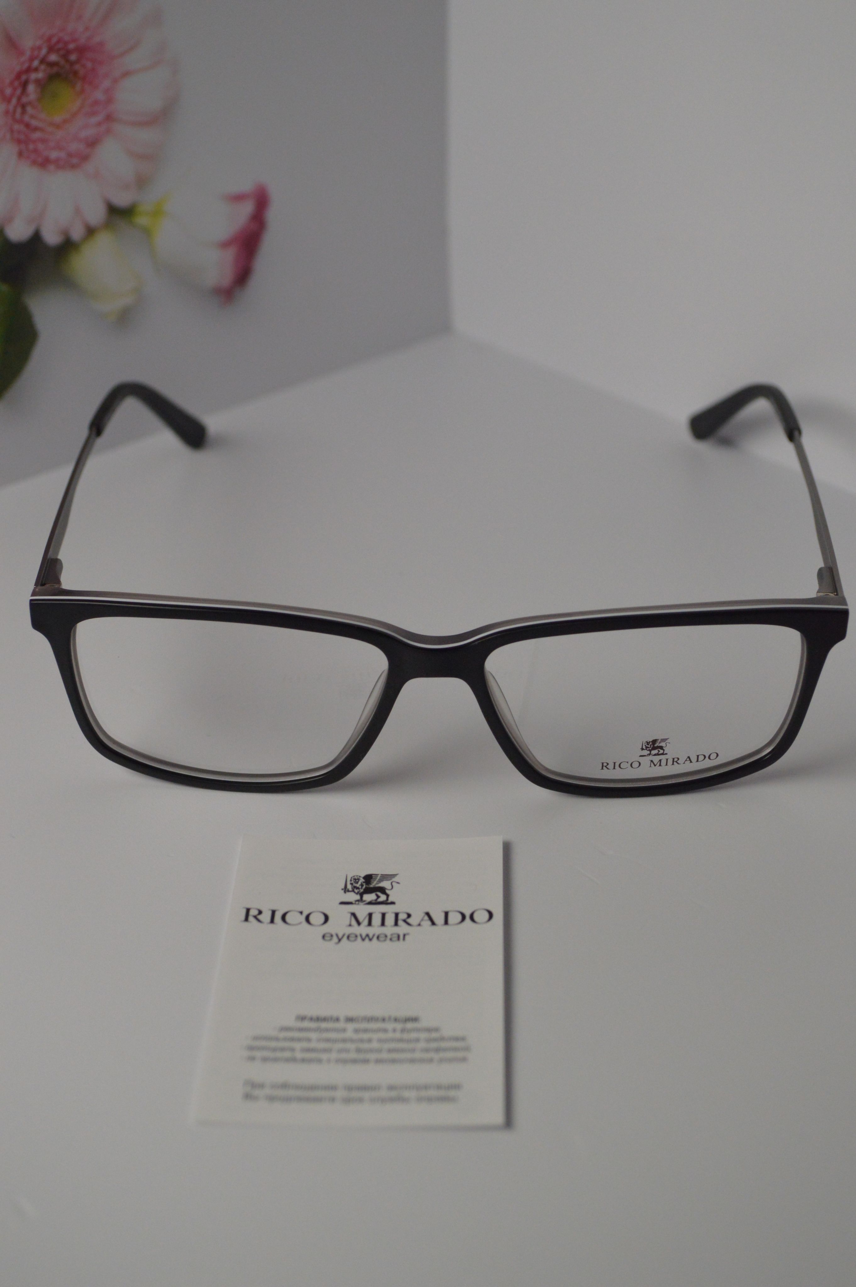 

Оправа для очков унисекс NoBrand OL-OM-Rico-Mirado-384-Grey черная, OL-OM-Rico-Mirado-384-Grey