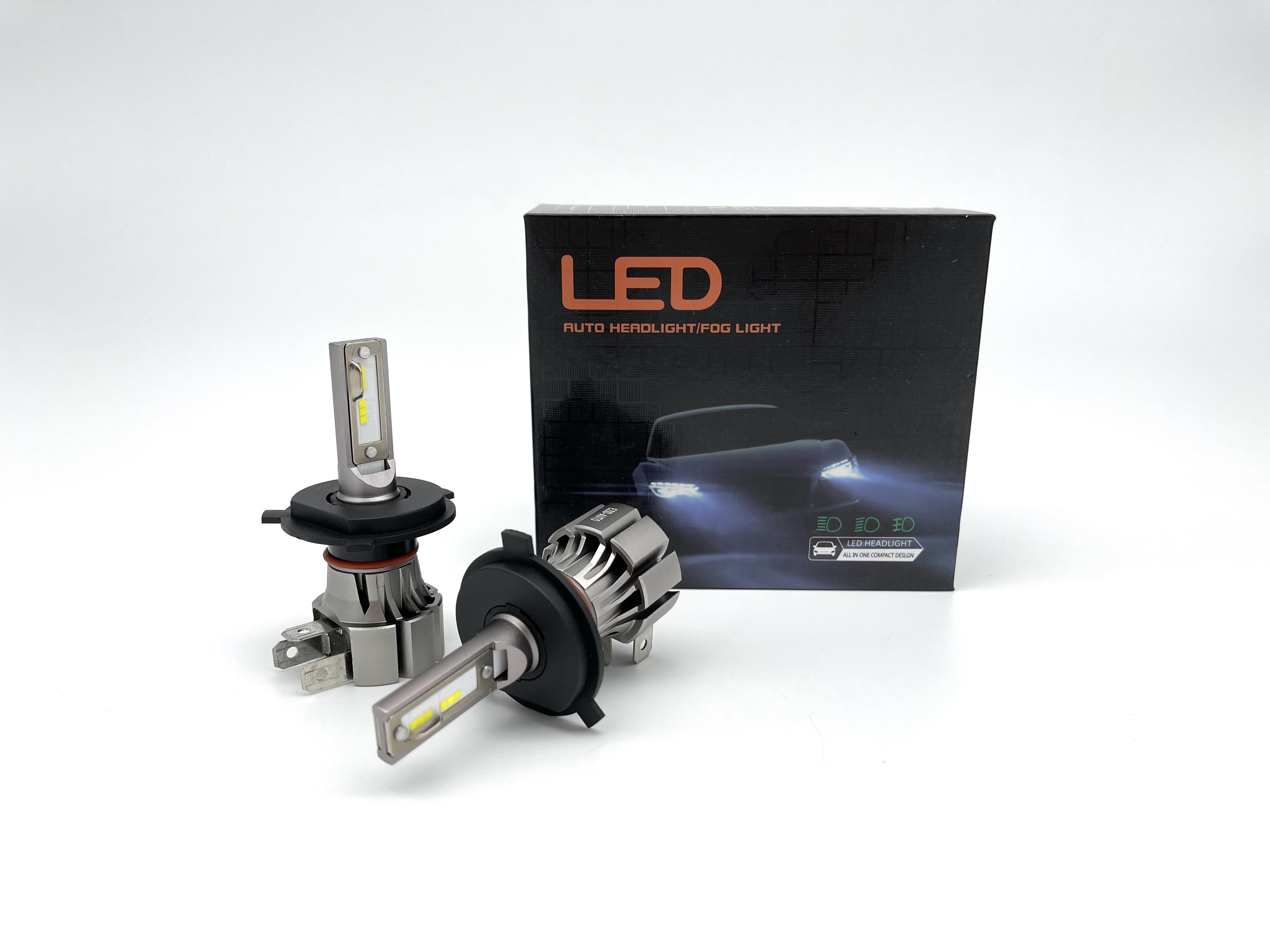 

LED лампы LED compact 5200LM-6000K-34W/H4