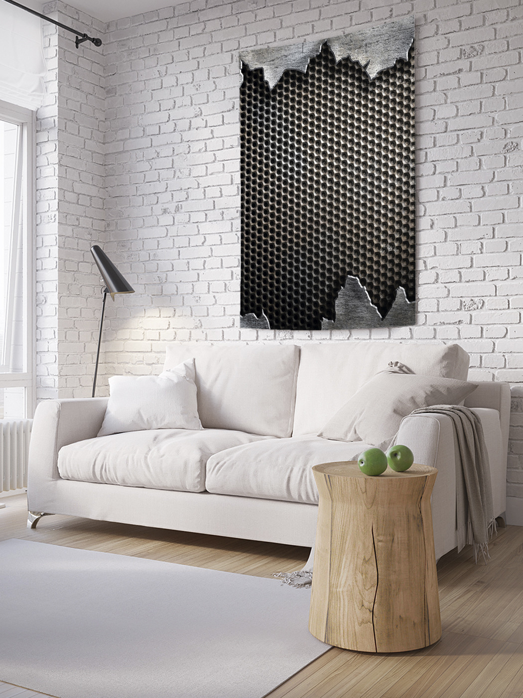 

Вертикальное фотопанно на стену JoyArty Рваные края 150x200 см, Рваные края