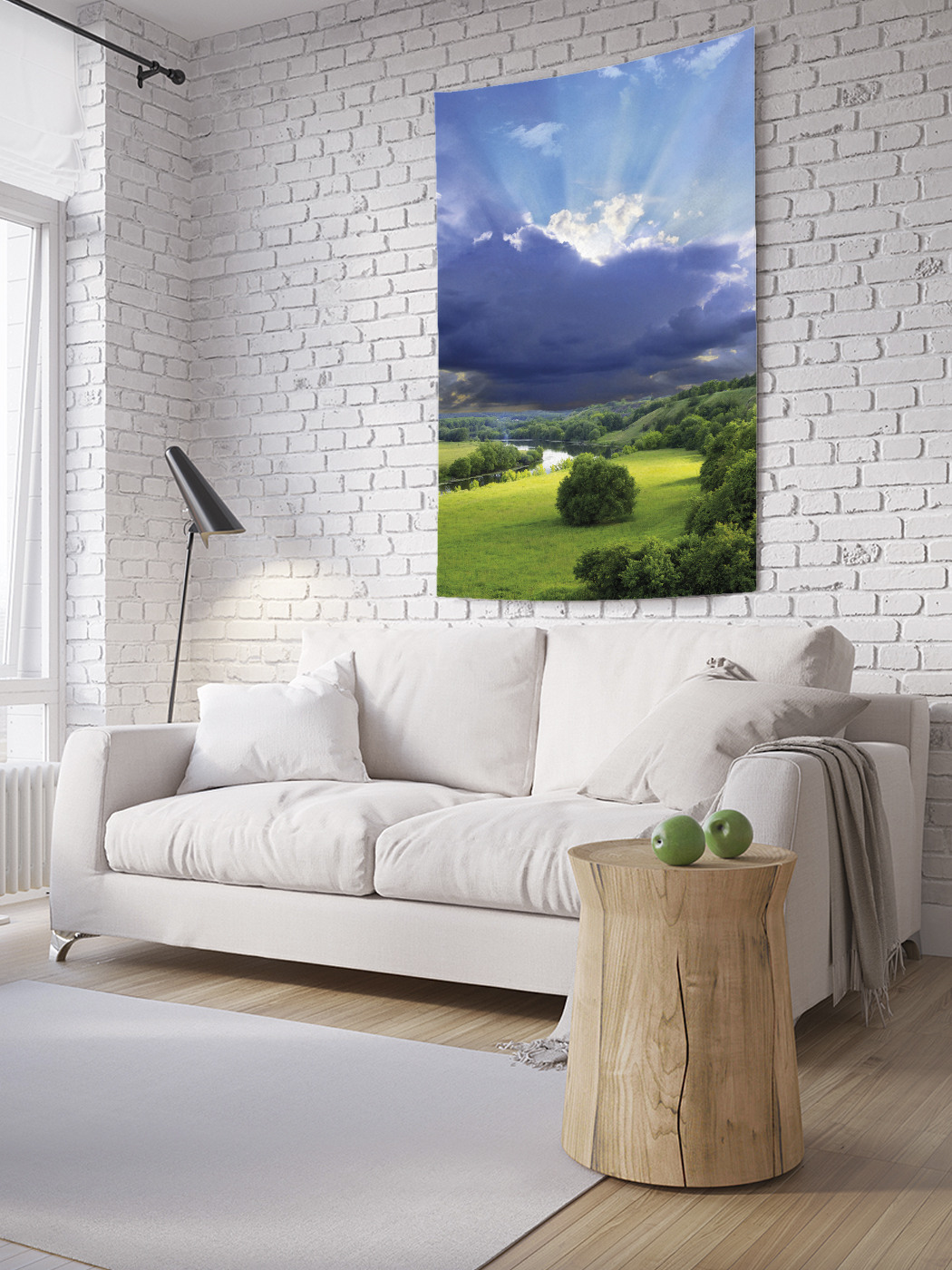 

Вертикальное фотопанно на стену JoyArty Мощное облако 150x200 см, Мощное облако