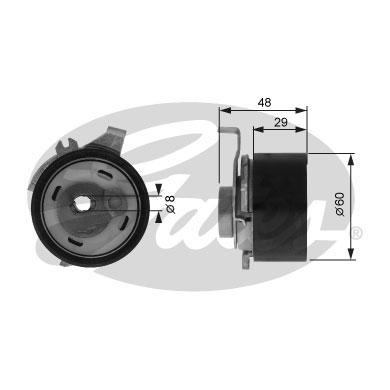 

Ролик натяжной Gates T43003