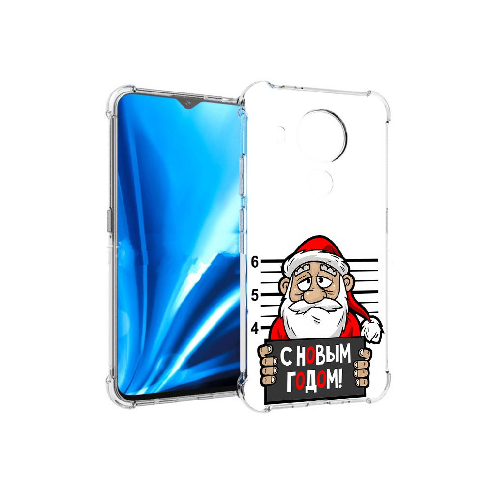 

Чехол MyPads Tocco для Nokia 5.4 ДМ с новым годом заключенный (PT156621.100.59), Прозрачный, Tocco