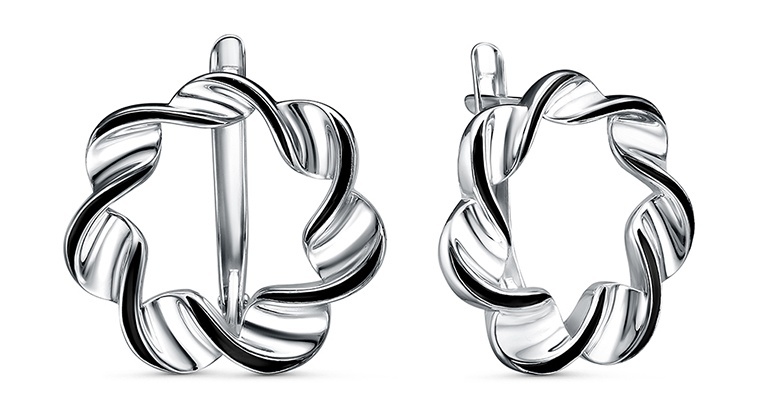 

Серьги из серебра Kari Jewelry 237495, 237495