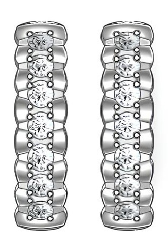 

Серьги из серебра Kari Jewelry 237337, фианит, 237337