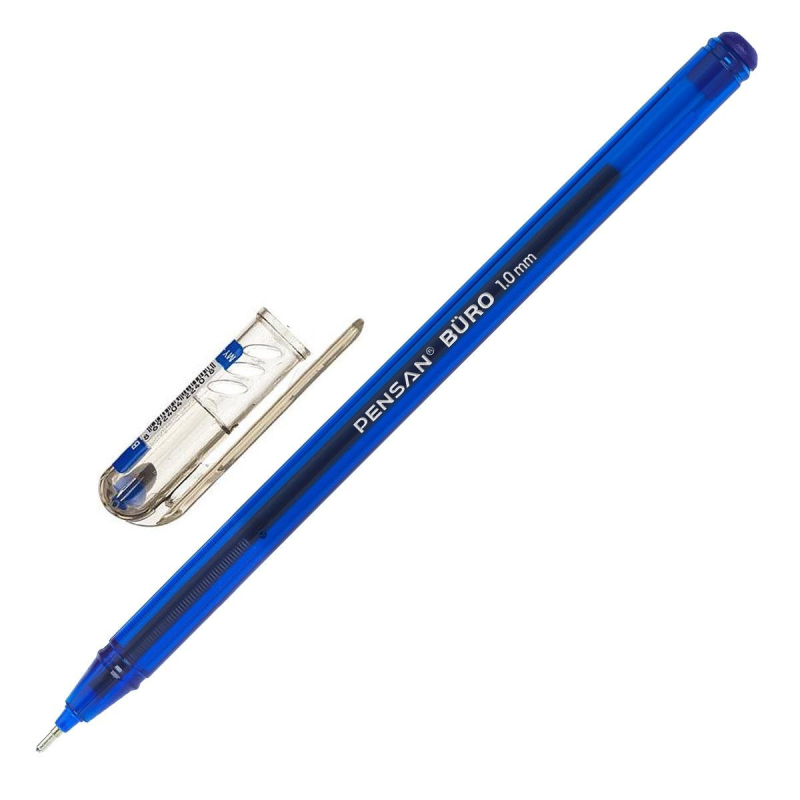 Ручка шариковая Pensan Buro синяя масляная