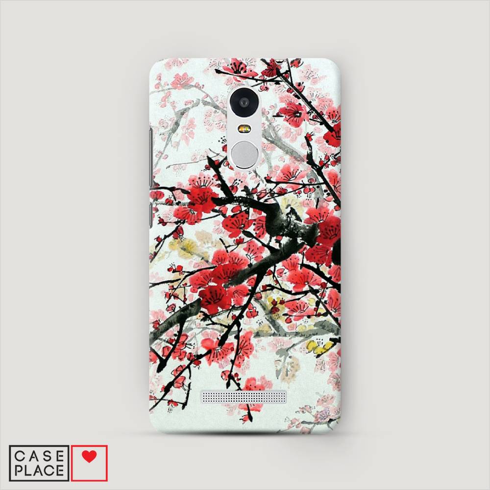 

Пластиковый чехол "Сакура" на Xiaomi Redmi Note 3