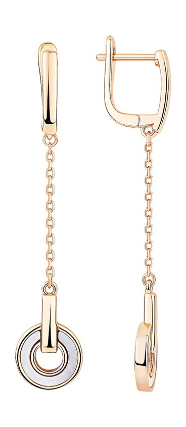 

Серьги из серебра Kari Jewelry 231200, перламутр, 231200