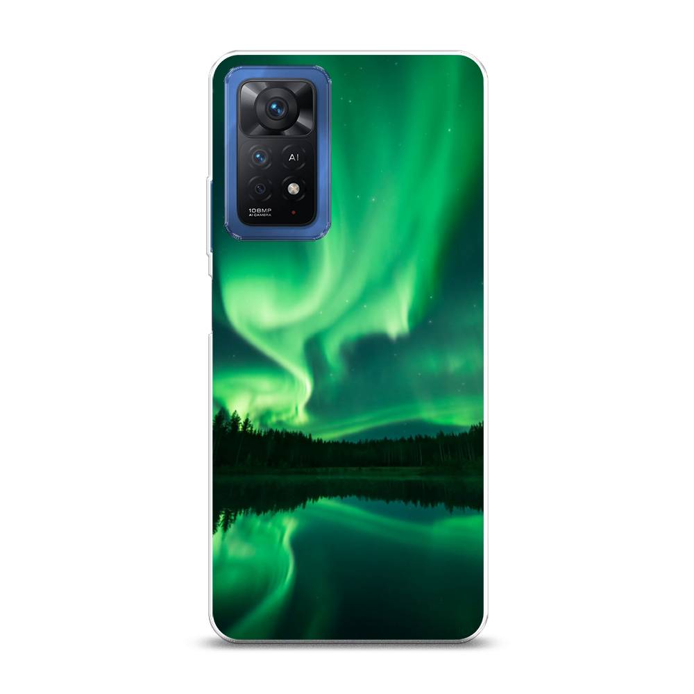 фото Силиконовый чехол "ночные пейзажи 7" на xiaomi redmi note 11e pro awog