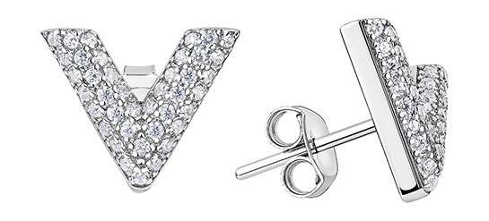 

Серьги из серебра Kari Jewelry 231194, фианит, 231194