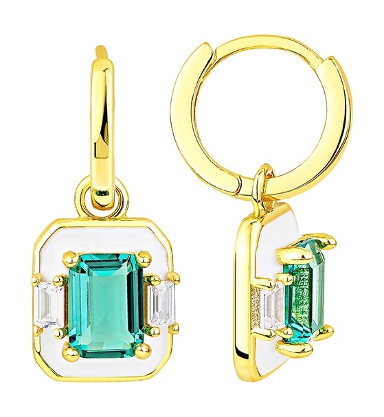 

Серьги из серебра Kari Jewelry 231193, эмаль/ситалл, 231193