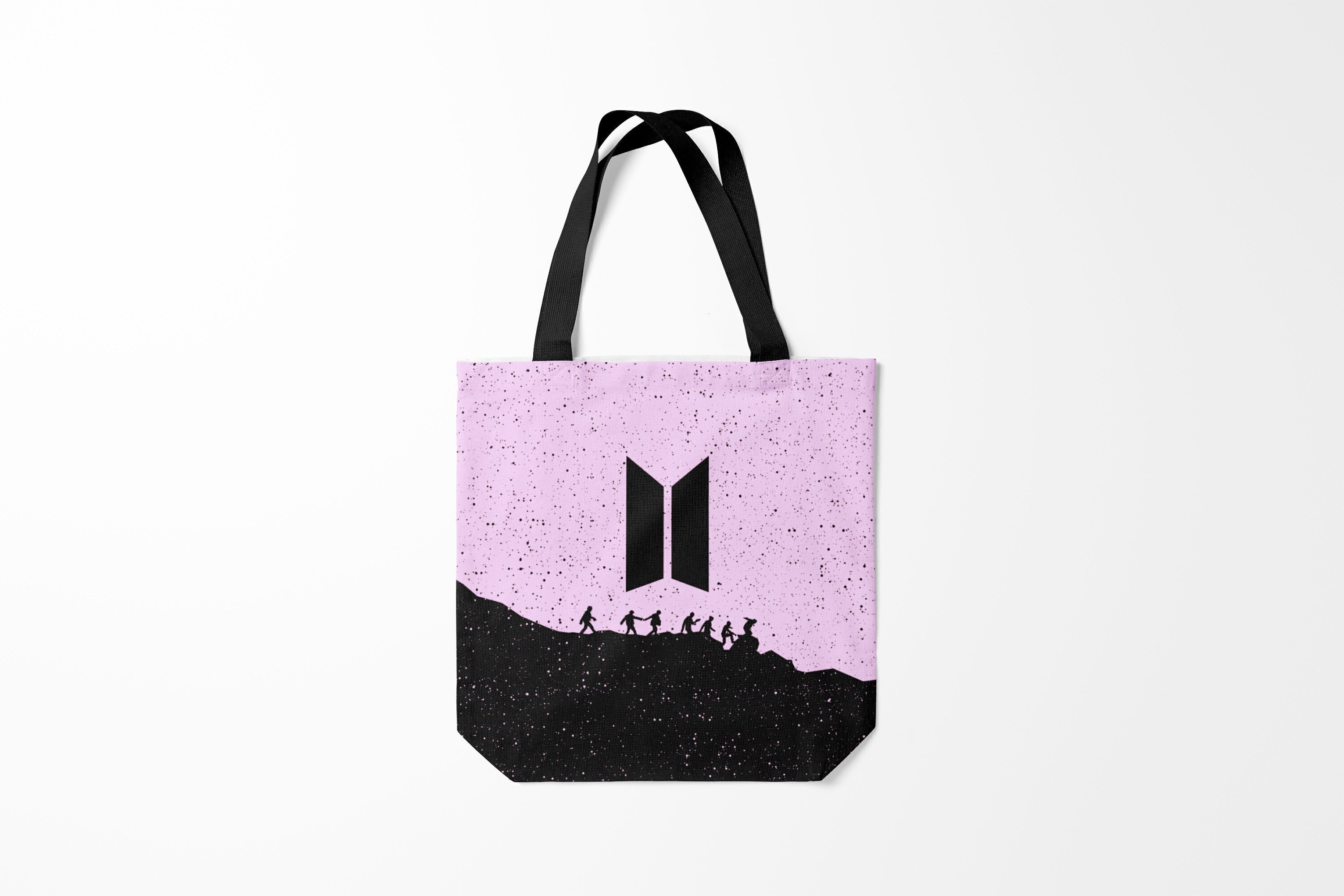 

Сумка шoппер унисекс Burnettie BTS, серый, BTS