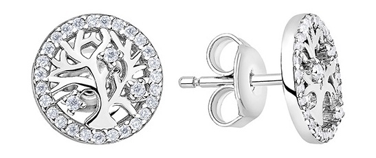 

Серьги из серебра Kari Jewelry 231188, фианит, 231188
