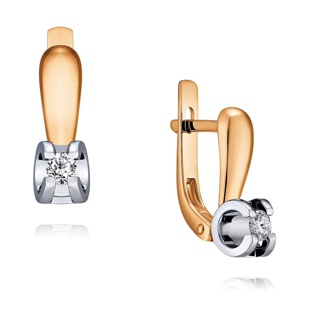 

Серьги из красного золота с бриллиантом ADAMAS 2418037-А50Д-41, 2418037-А50Д-41
