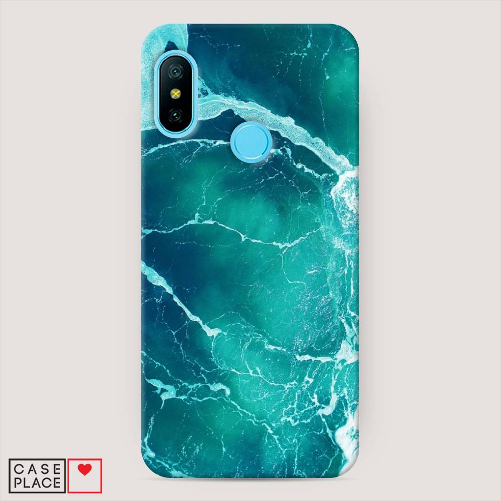 

Пластиковый чехол "Изумрудный океан" на Xiaomi Redmi 6 Pro, 34020-3