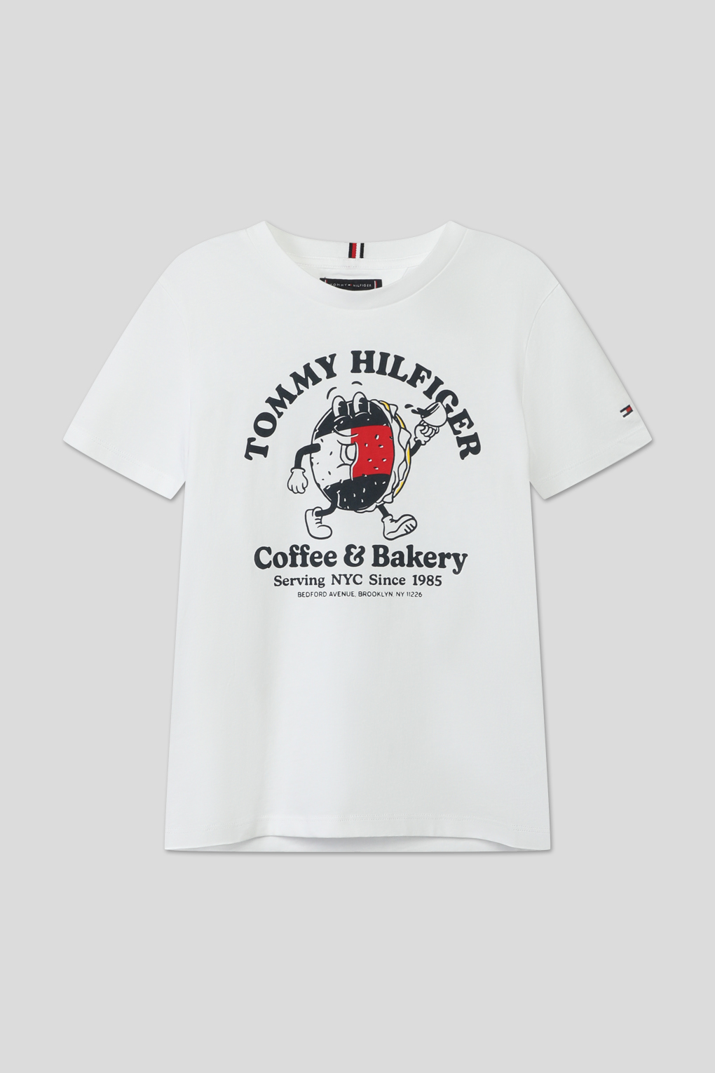 

Футболка детская Tommy Hilfiger KB0KB08929, белый, 140, KB0KB08929