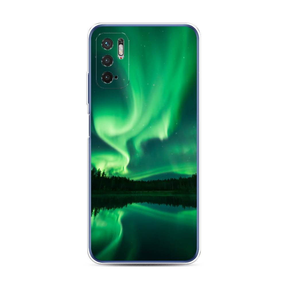 фото Силиконовый чехол "ночные пейзажи 7" на xiaomi redmi note 10t awog