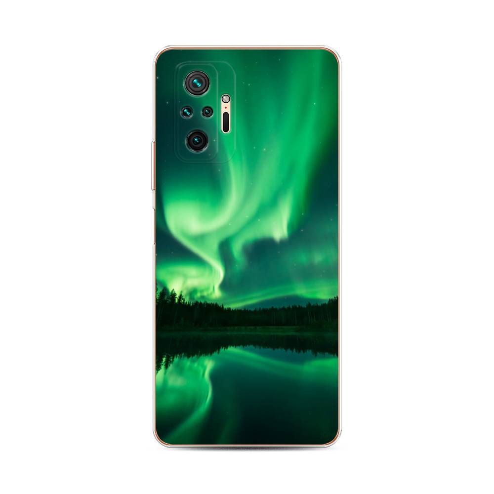 фото Силиконовый чехол "ночные пейзажи 7" на xiaomi redmi note 10 pro awog