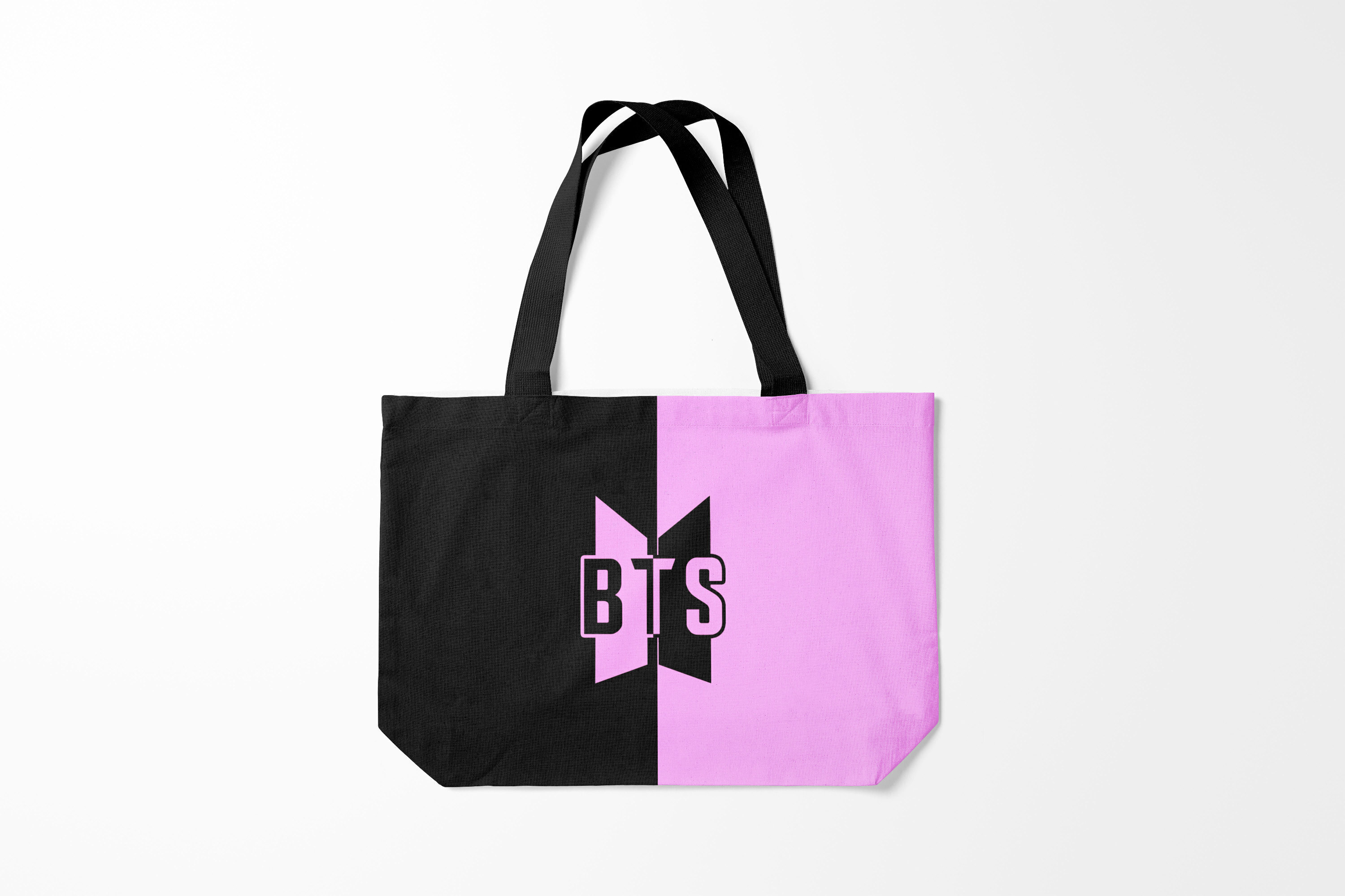 

Сумка шoппер унисекс Burnettie BTS, розовый, BTS