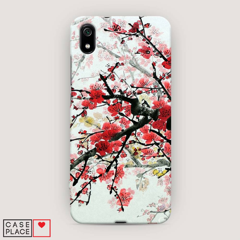 

Пластиковый чехол "Сакура" на Xiaomi Redmi 7A, 35420-3
