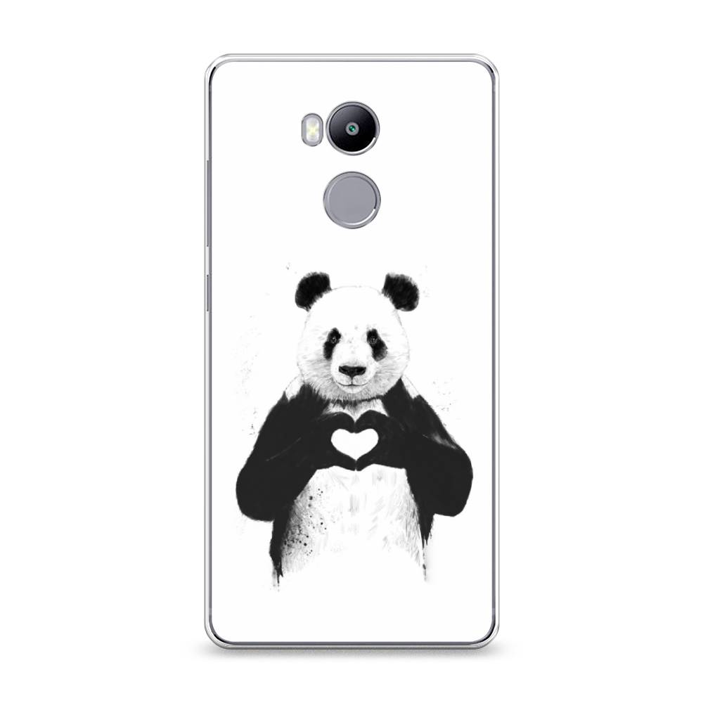 

Чехол Awog на Xiaomi Redmi 4 Pro "Панда love", Разноцветный, 31250-10