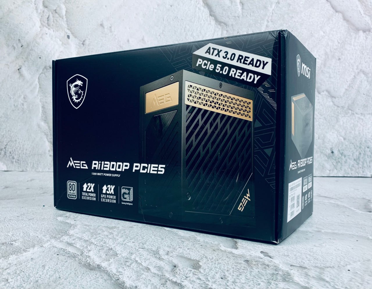 

Блок питания компьютера MSI MPG Ai1300P 1300Вт, Черный, Ai1300P