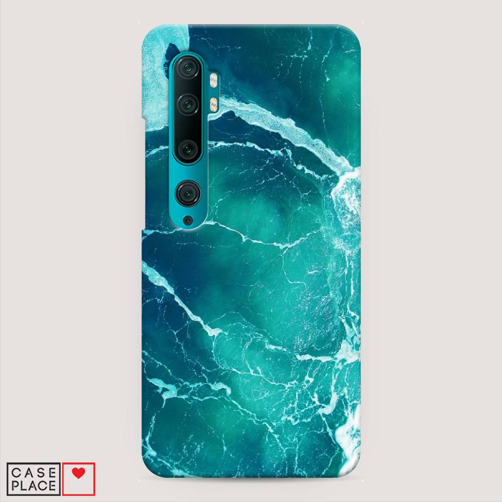 

Пластиковый чехол "Изумрудный океан" на Xiaomi Mi Note 10, 37320-3