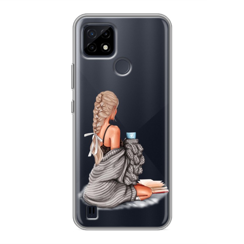 

Прозрачный чехол для Realme C21, 78108